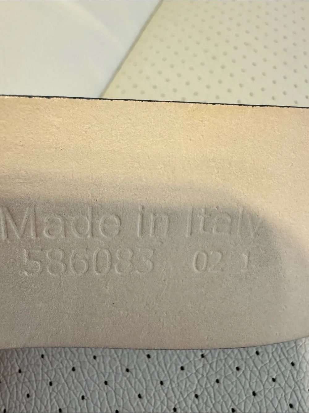 Banana Republic Genuine Leather Reptile Embossed Belt Gray XS